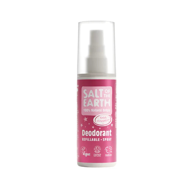 Salt of The Earth Fresh Strawberry Natural Deodorant Spray 100ml 