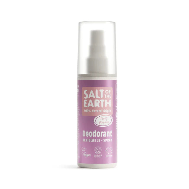 Salt of The Earth Peony Blossom Natural Deodorant Spray 100ml