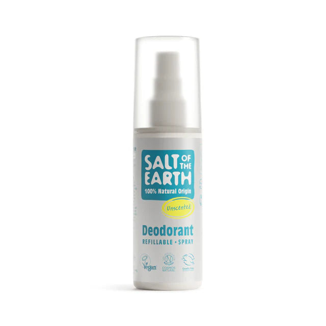 Salt of The Earth Unscented Natural Deodorant Spray 100ml 