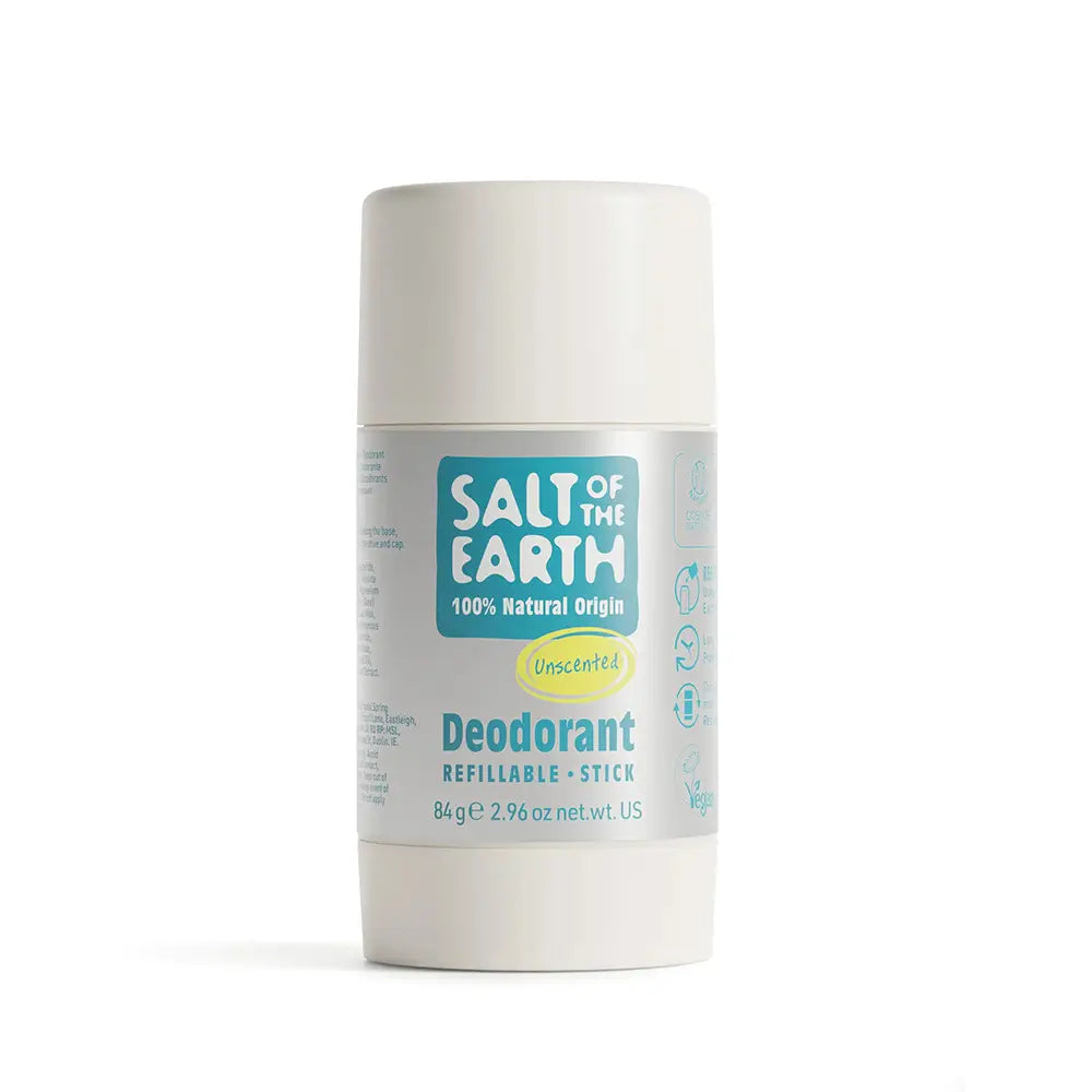 Salt of The Earth Unscented Natural Deodorant Stick 84g