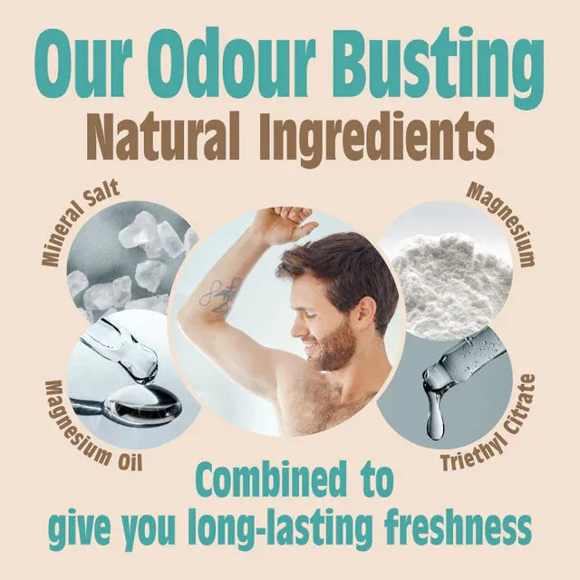 Salt of the Earth Ginger & Jasmine Natural Roll-On Deodorant