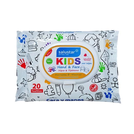 Salustar Kids Hand & Face 20pcs