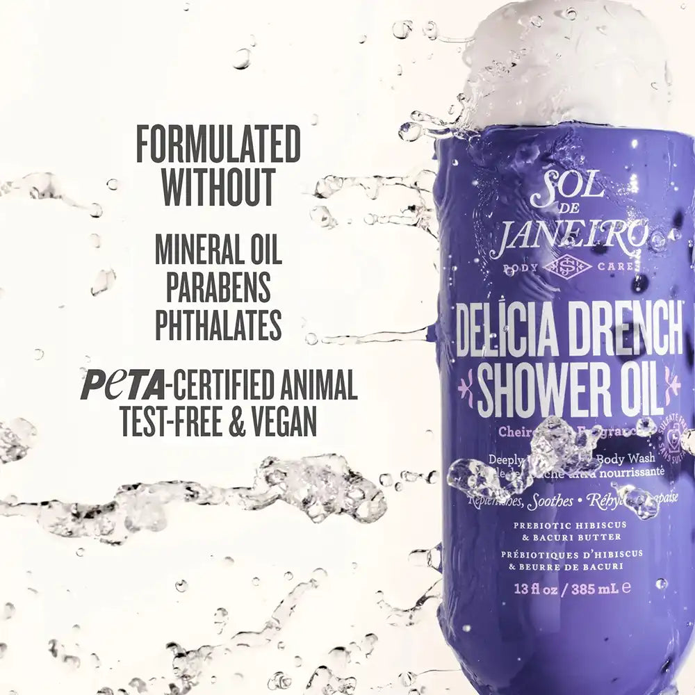 Sol De Janeiro Delicia Drench Shower Oil 385ml
