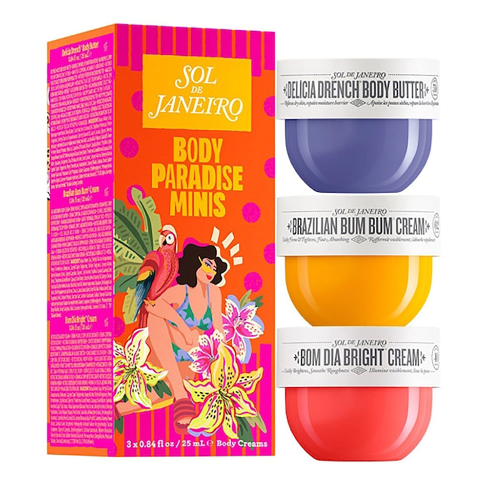 Sol De Janeiro Body Paradise Mini 3x 25ml