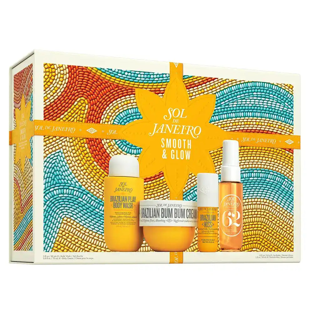 Sol De Janeiro Smooth & Glow 4 Pieces Gift Set