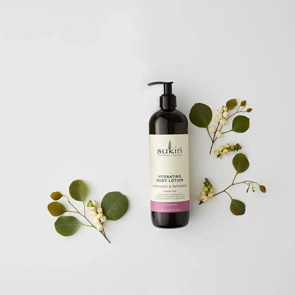 Sukin Hydrating Body Lotion Bergamot & Patchouli 500ml