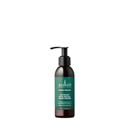 Sukin Super Greens Rich Facial Moisturiser 125ml