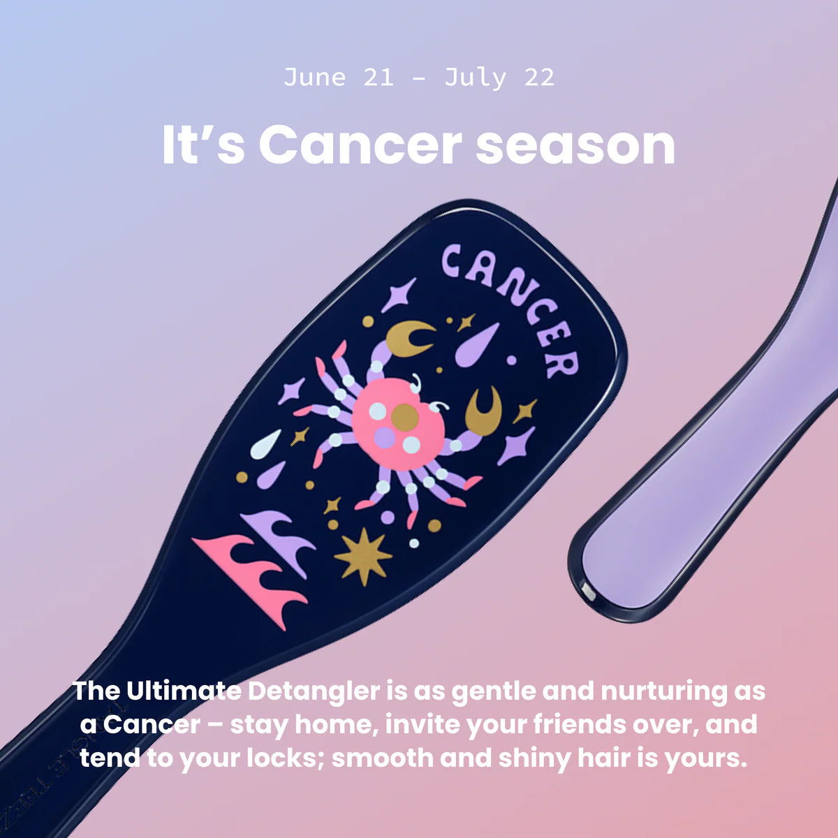 Tangle Teezer Cancer Zodiac Ultimate Detangler Hairbrush