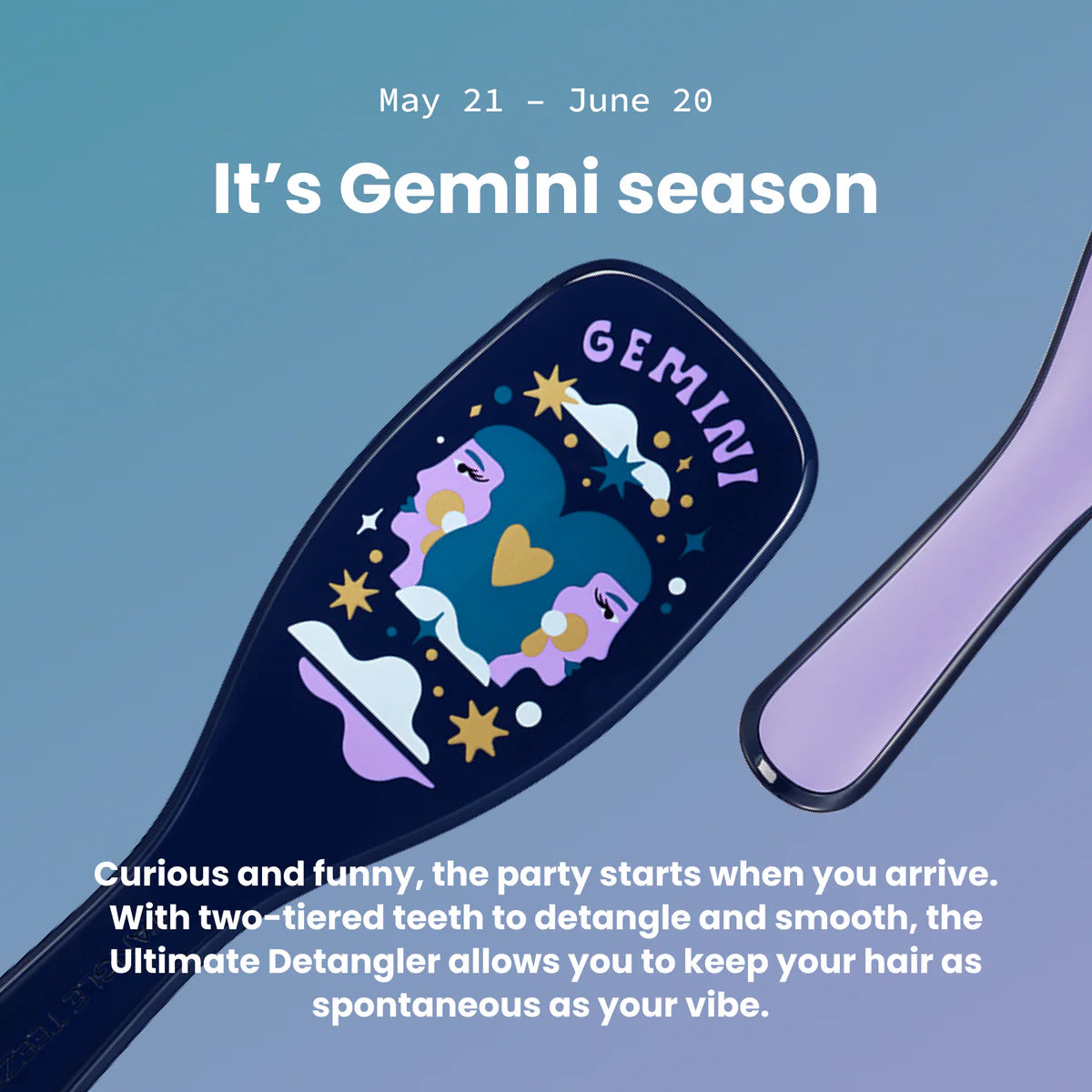 Tangle Teezer Gemini Zodiac Ultimate Detangler Hairbrush