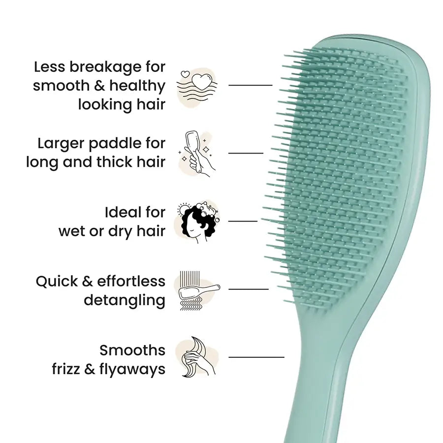 Tangle Teezer Large Wet Detangler Straight & Curly Hair Brush