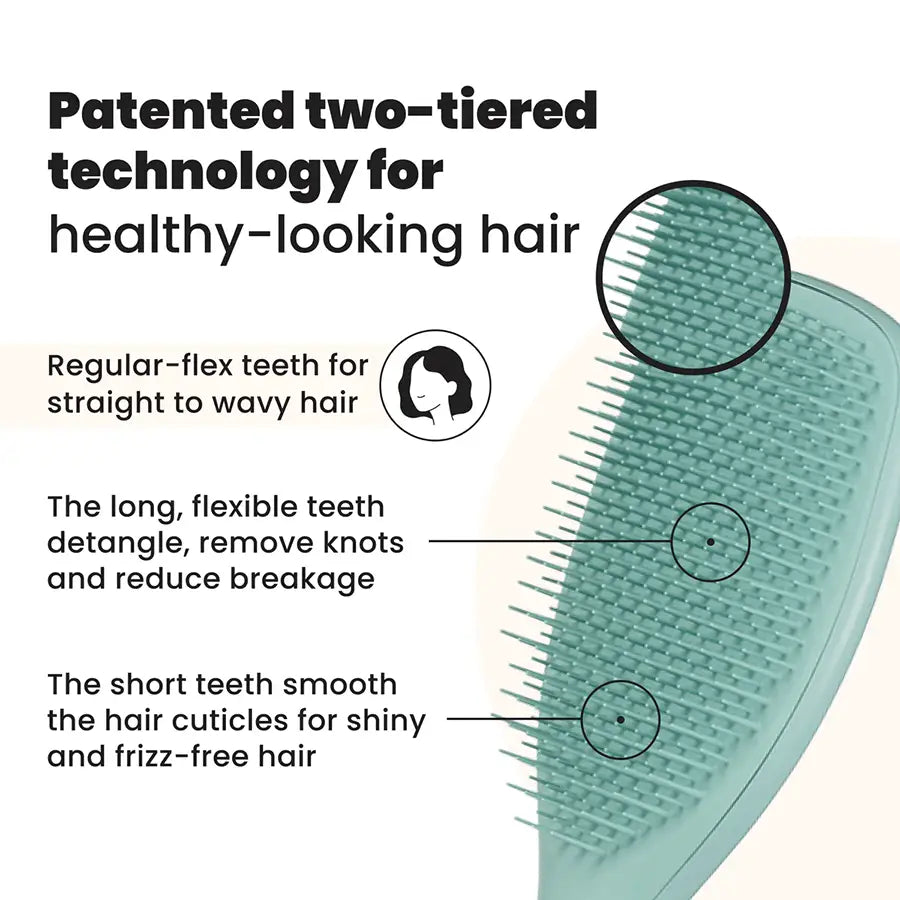 Tangle Teezer Large Wet Detangler Straight & Curly Hair Brush
