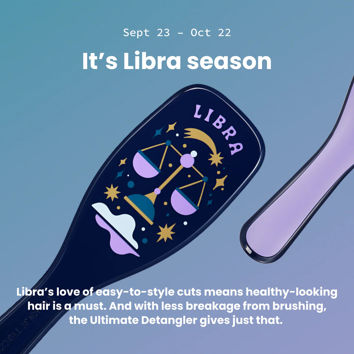 Tangle Teezer Libra Zodiac Ultimate Detangler Hairbrush