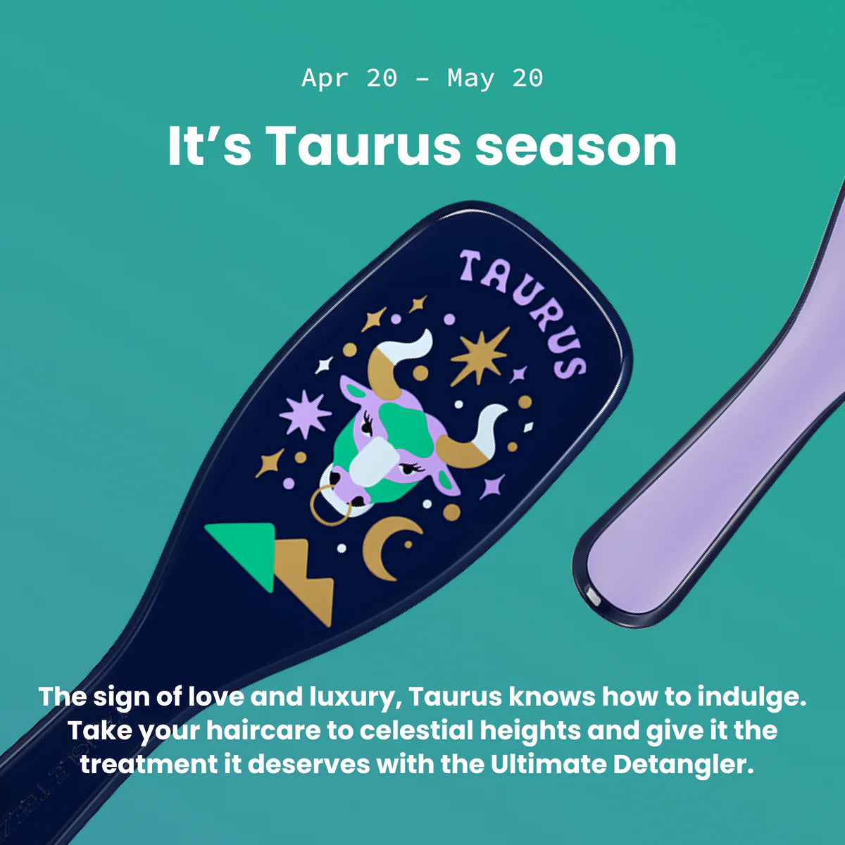 Tangle Teezer Taurus Zodiac Ultimate Detangler Hairbrush