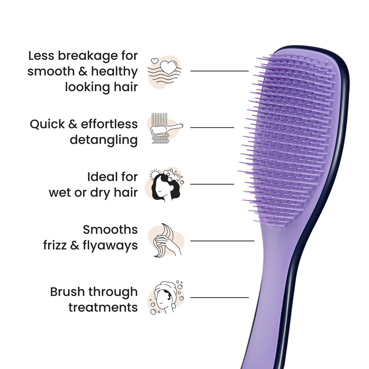 Tangle Teezer Virgo Zodiac Ultimate Detangler Hairbrush