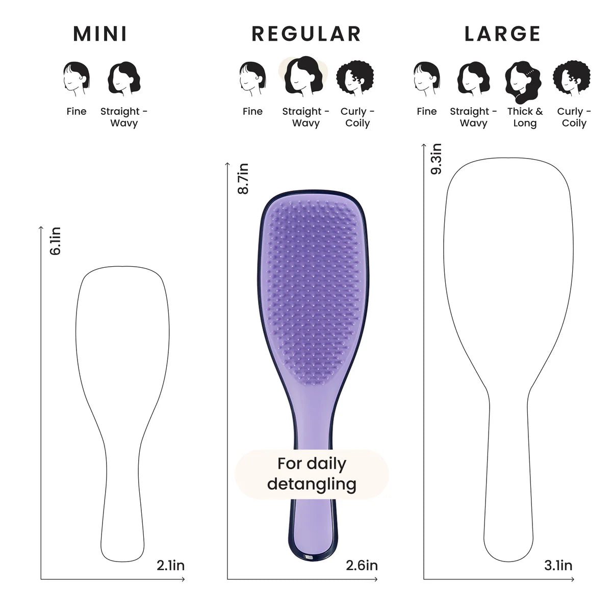 Tangle Teezer Gemini Zodiac Ultimate Detangler Hairbrush
