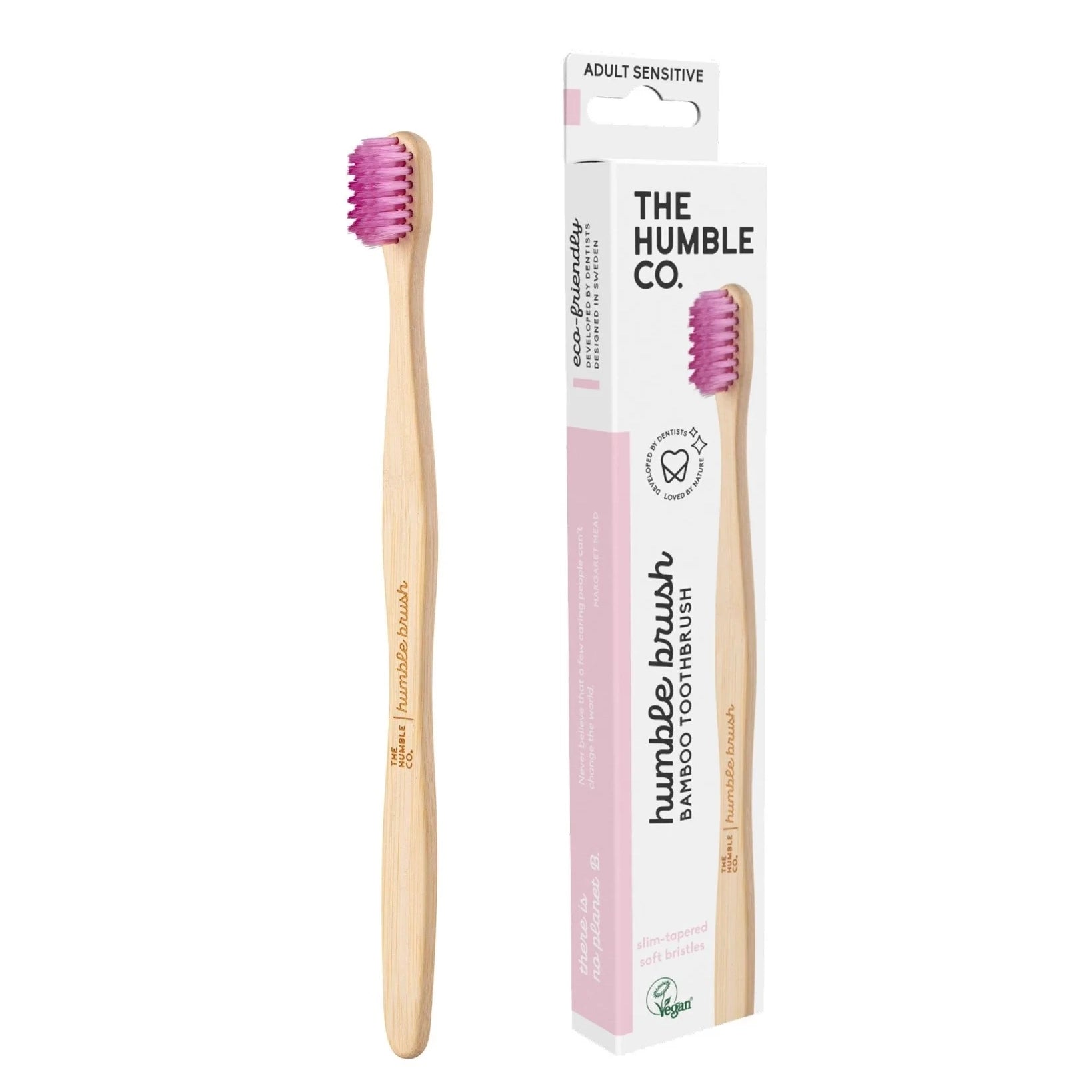 The Humble Co. Adult Bamboo Sensitive Toothbrush