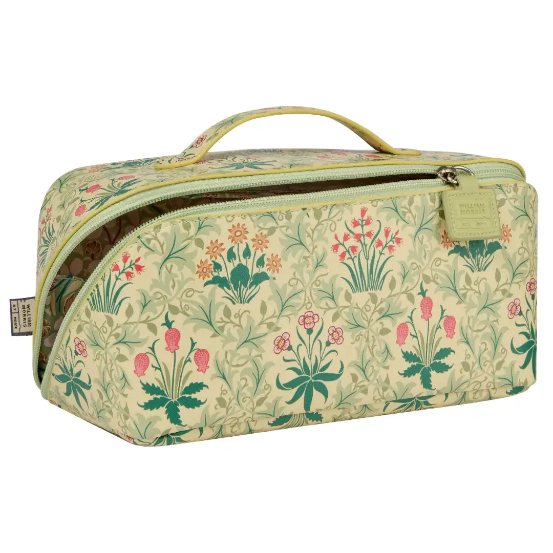 WILLIAM MORRIS At Home The Voyager Celandine Beauty Storage Bag