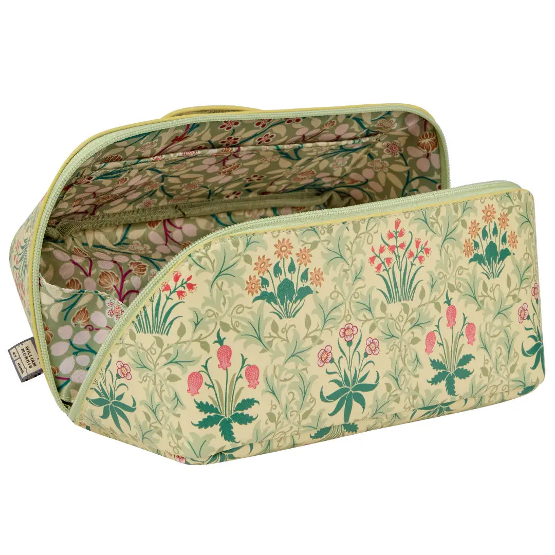 WILLIAM MORRIS At Home The Voyager Celandine Beauty Storage Bag
