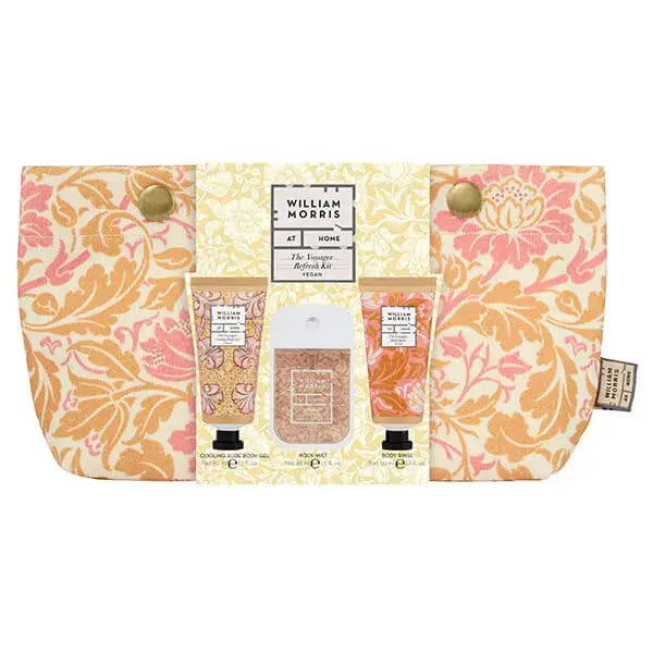 WILLIAM MORRIS At Home The Voyager Refresh Kit Canvas Wash Bag
