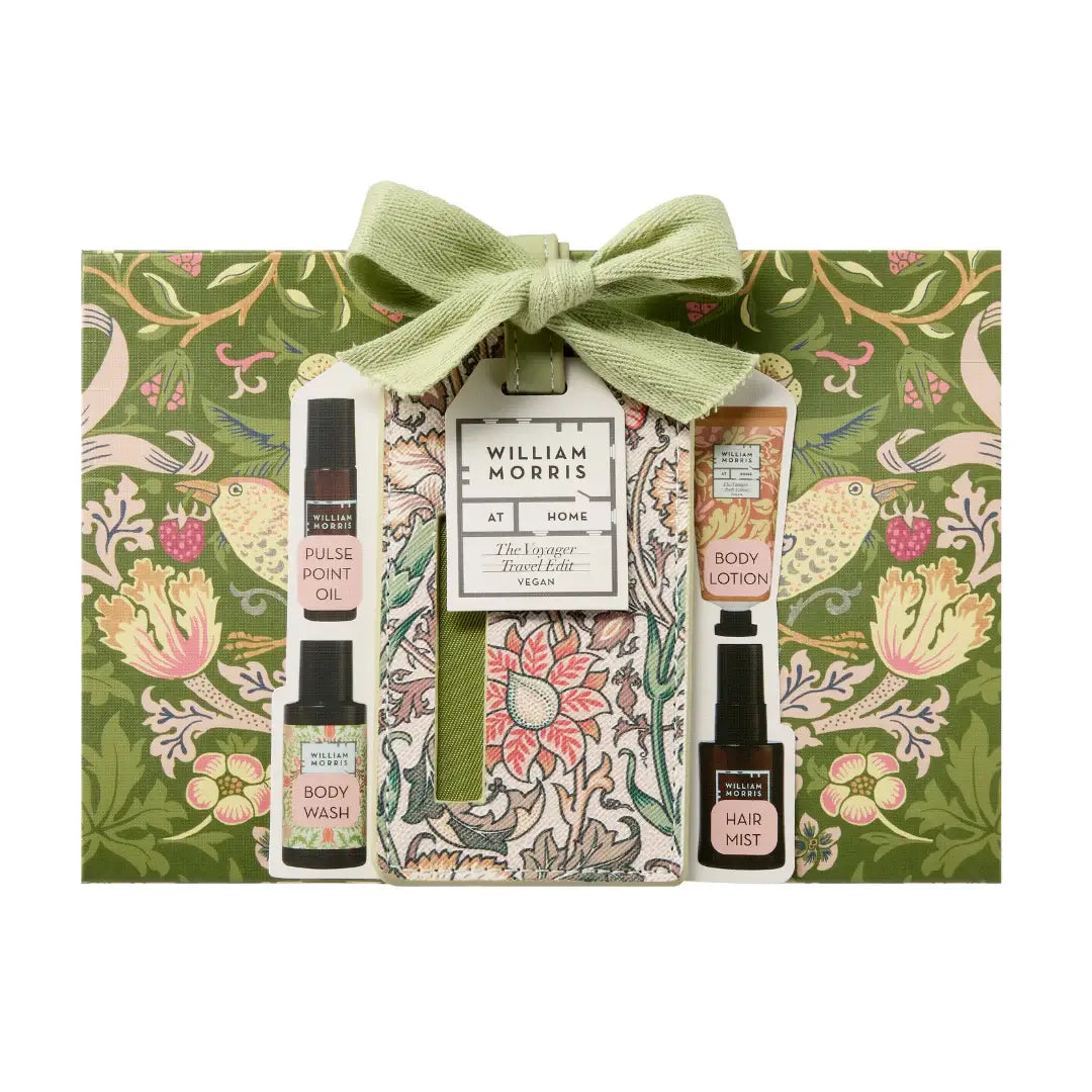 WILLIAM MORRIS At Home The Voyager Travel Edit Gift Set