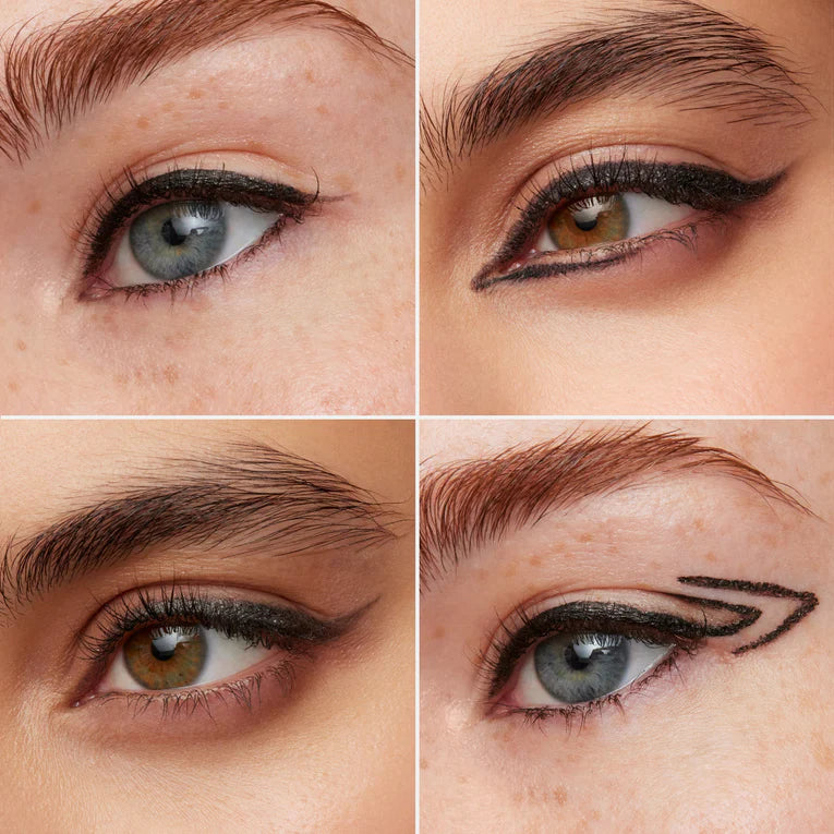 WONDERSKIN 1440 Longwear Eyeliner Black Truffle (Black Silver)