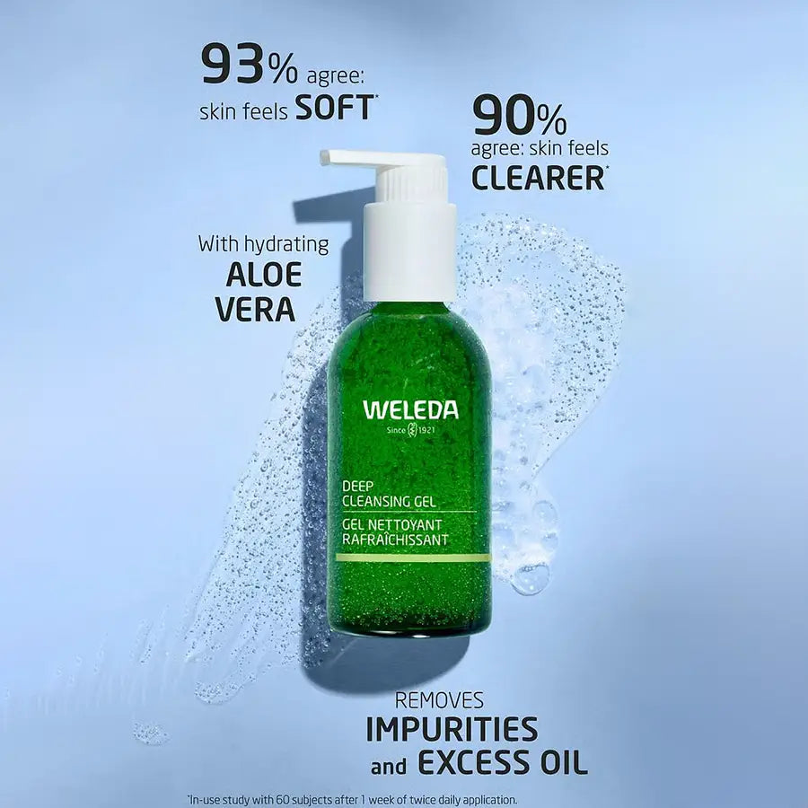 Weleda Deep Cleansing Gel Organic Aloe 150ml