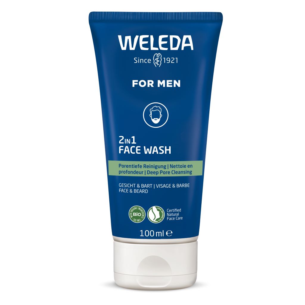 Weleda Men 2in1 Cleansing Gel Face & Beard 100ml