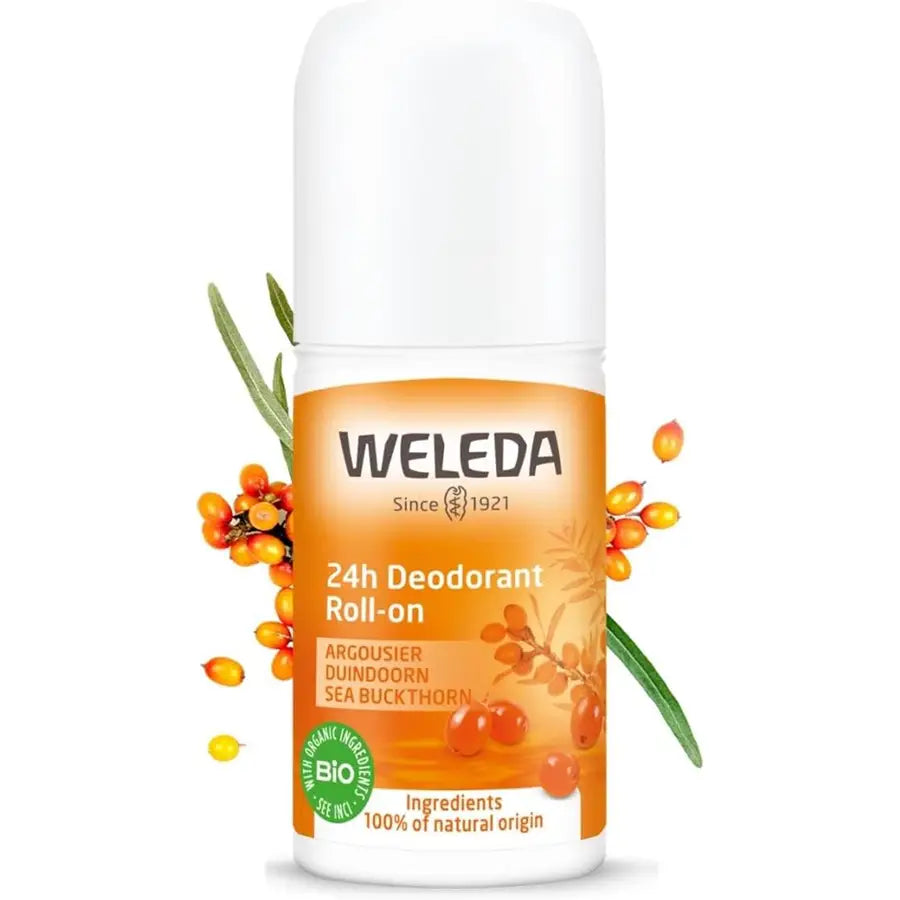 Weleda Sea Buckthorn 24h Roll-On Deodorant 50ml