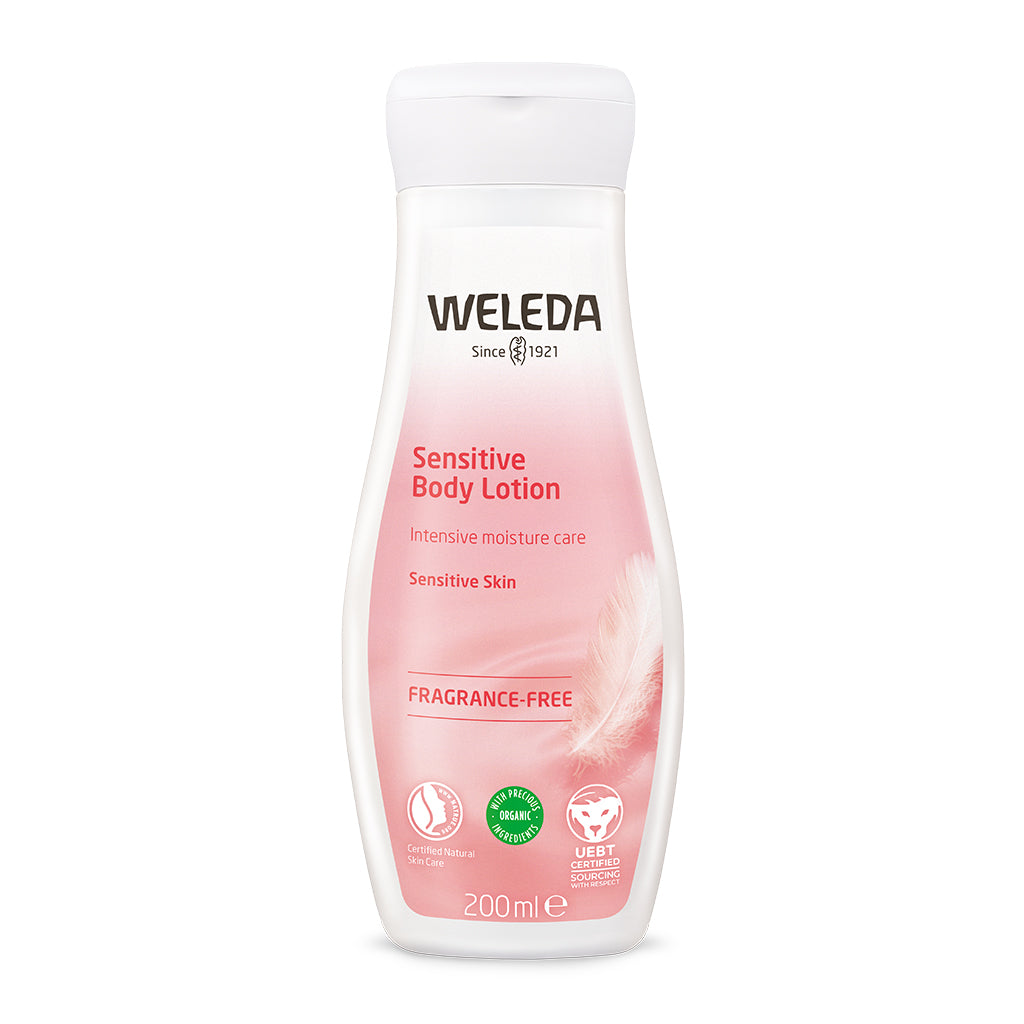 Weleda Sensitive Body Lotion with Organic Coconut & Jojoba Oil 200ml