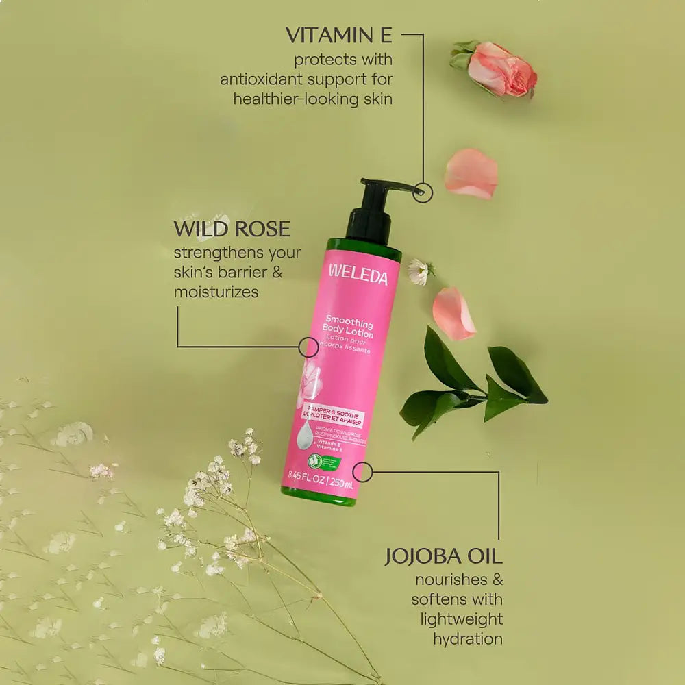 Weleda Wild Rose Smoothing Body Lotion 250ml