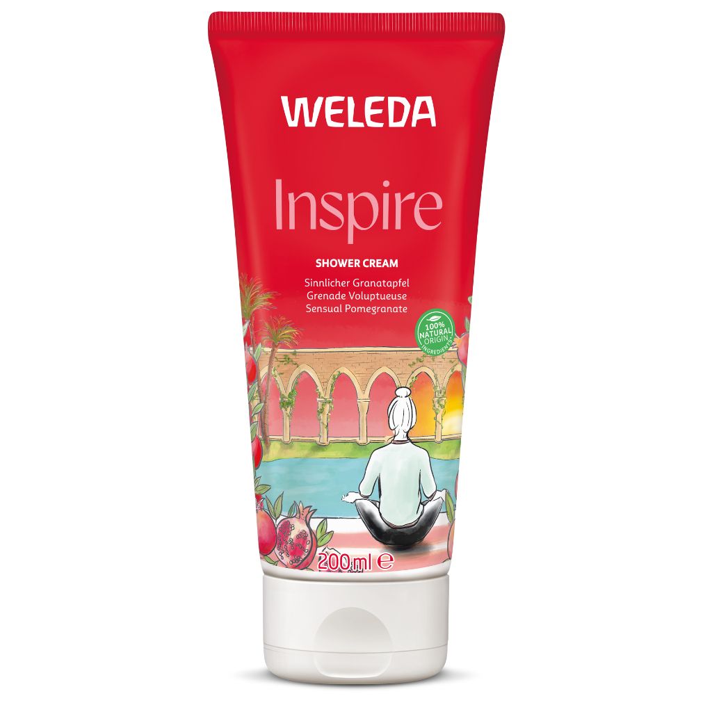 Weleda Inspire Pomegranate Shower Cream 200ml