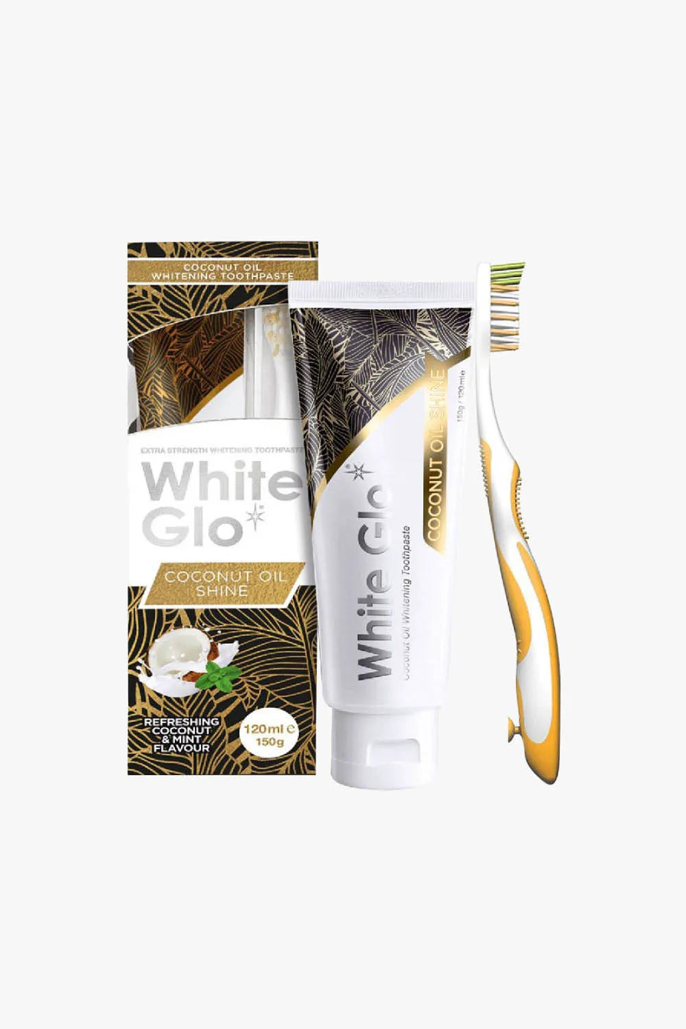 White Glo Coconut Oil Shine Toothpaste 120ml