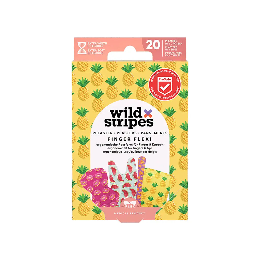 Wild Stripes Finger Flexi Food Plaster 20pcs