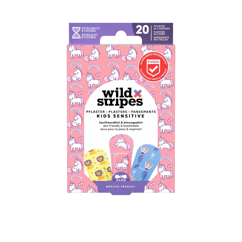 Wild Stripes Kids Sensitive Fantasy Plaster 20pcs