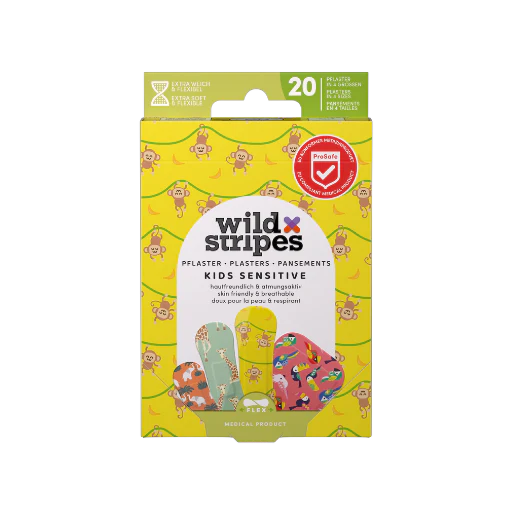 Wild Stripes Kids Sensitive Jungle Vibes 20pcs