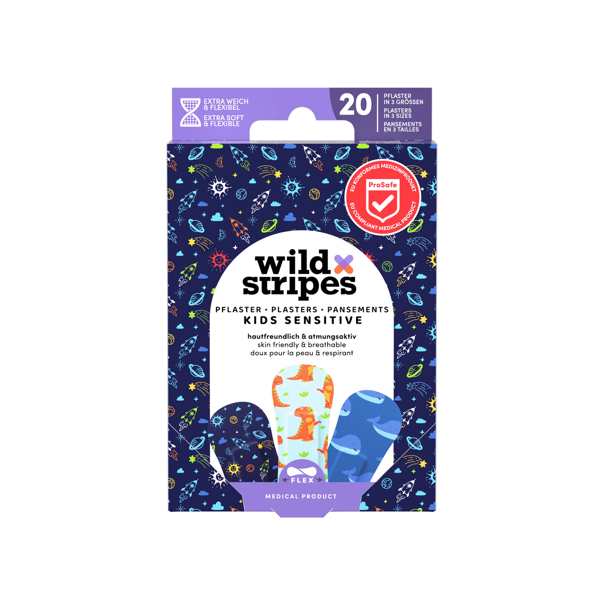 Wild Stripes Kids Sensitive Space 20pcs