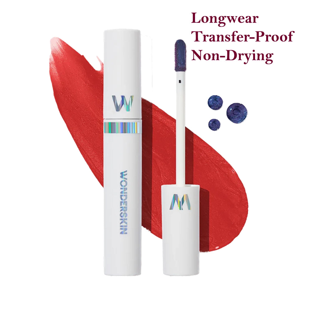 Wonderskin Wonder Blading One Step Lip Stain Masque Hayley (Rich neutral red)