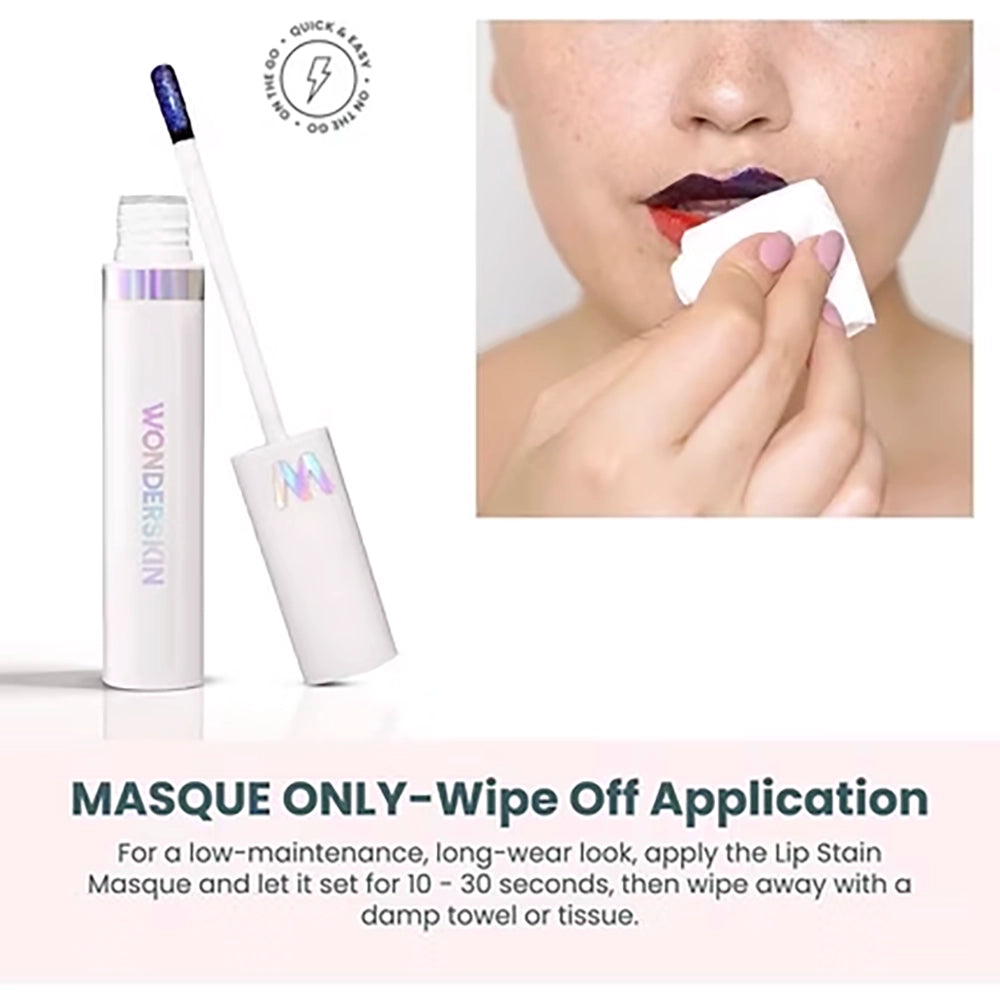 Wonderskin Wonder Blading One Step Lip Stain Masque First Kiss
