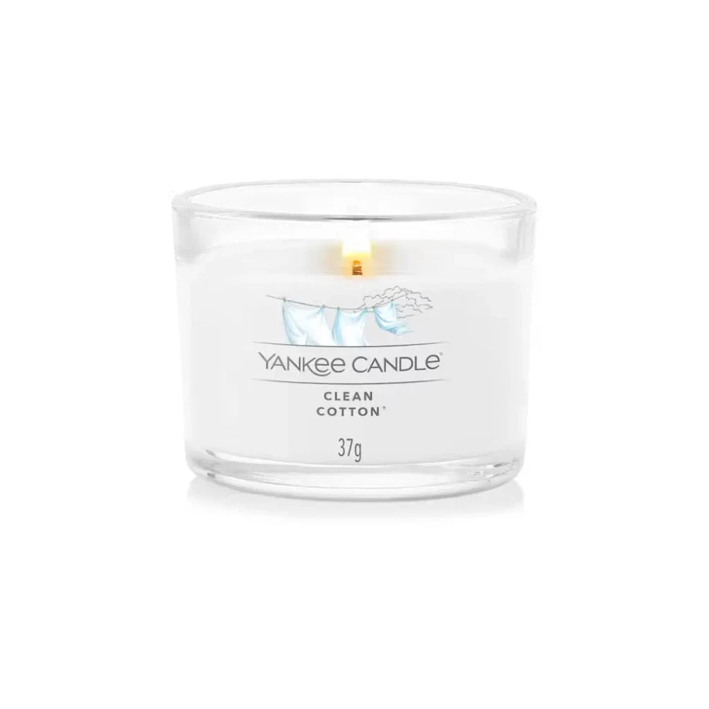 Yankee Candle Filled Votive Clean Cotton 37g