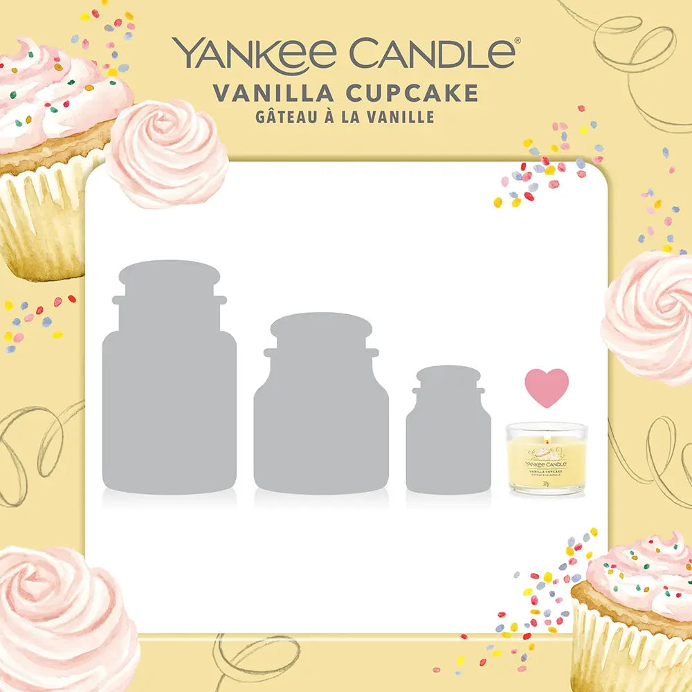 Yankee Candle Filled Votive Vanilla Cupcake