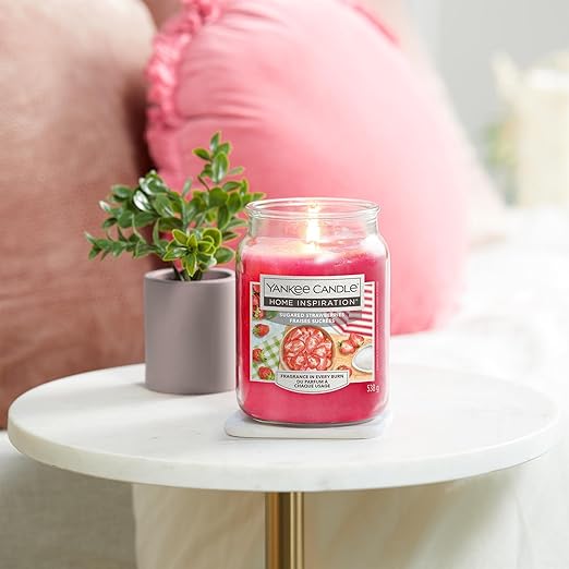 Yankee Candle Home Inspiration Large Sugared Strawberries