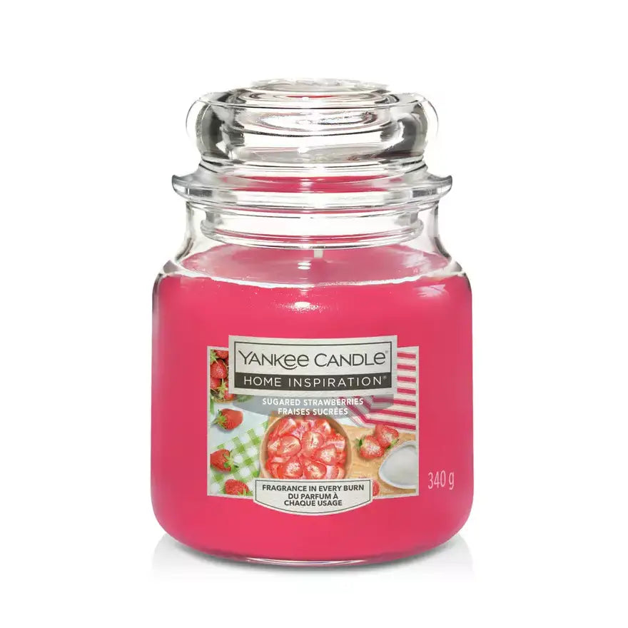 Yankee Candle Home Inspiration Medium Sugared Strawberries