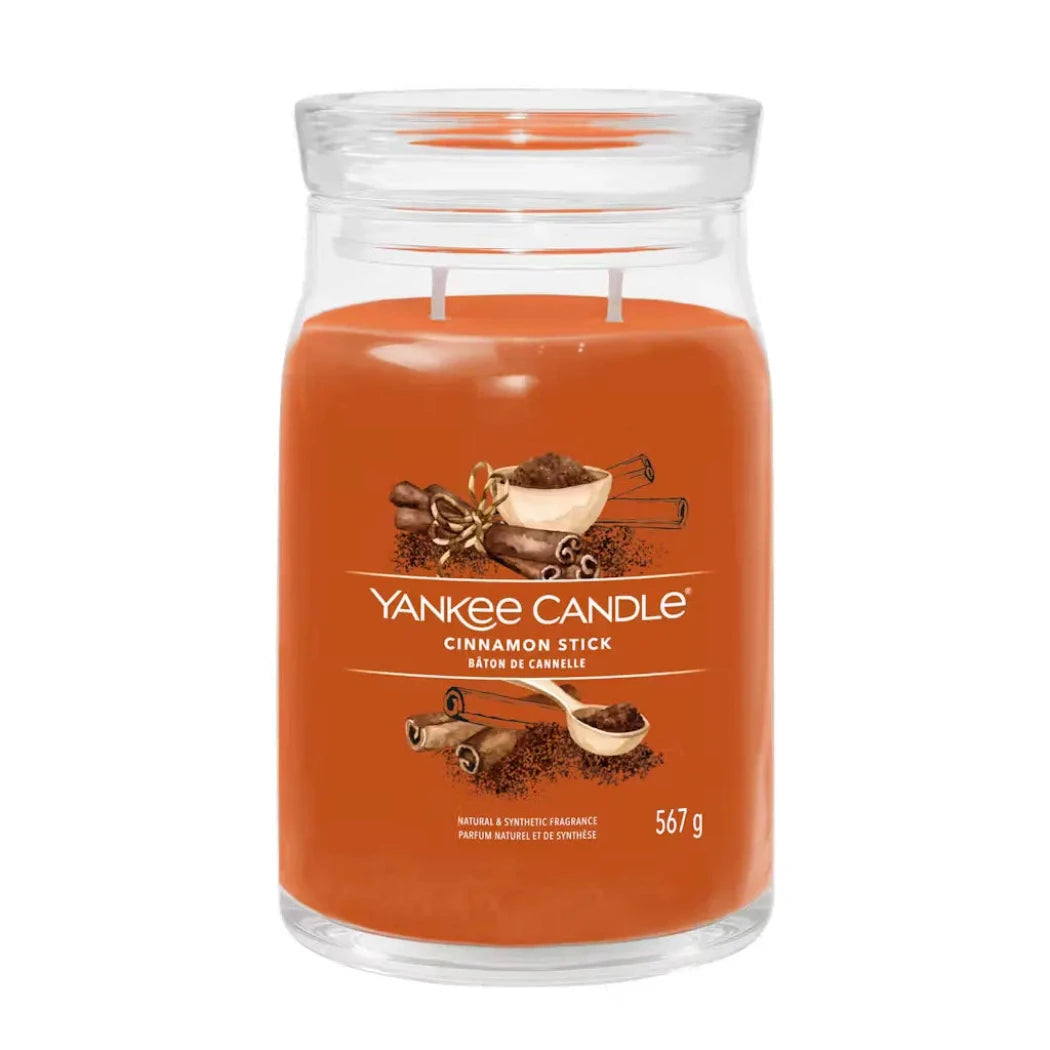 Yankee Candle Large Signature Cinnamon Stick 567g
