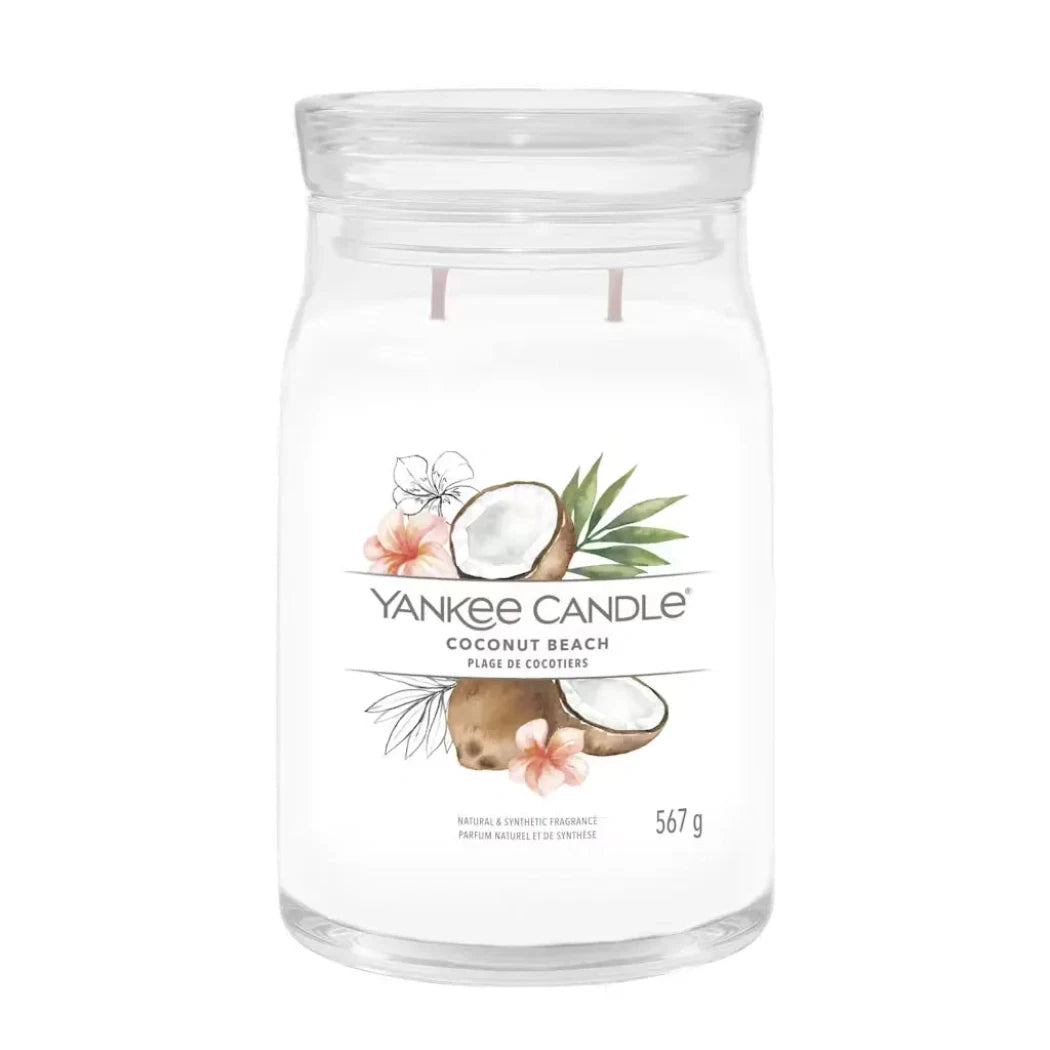 Yankee Candle Large Signature Coconut Beach 567g