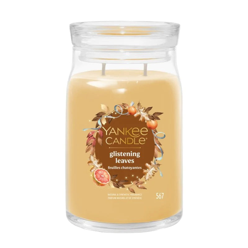 Yankee Candle Large Signature Glistening Leaves