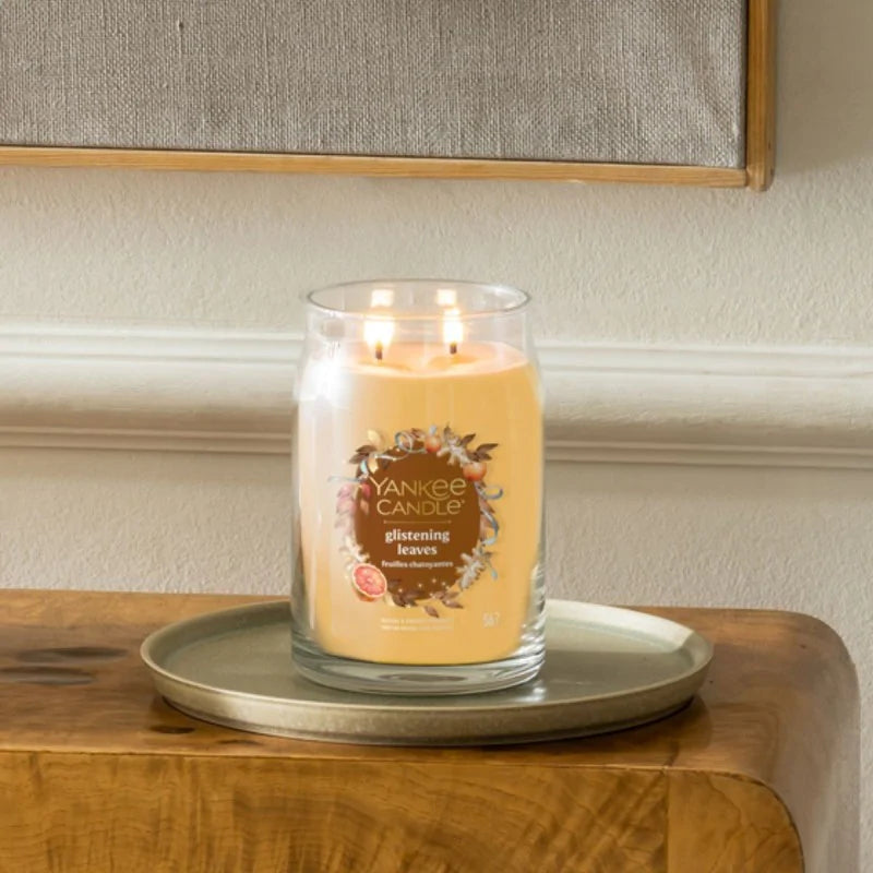 Yankee Candle Large Signature Glistening Leaves