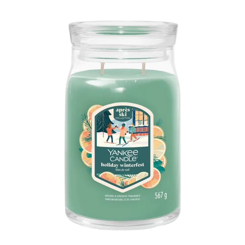 Yankee Candle Large Signature Holiday Winterfest