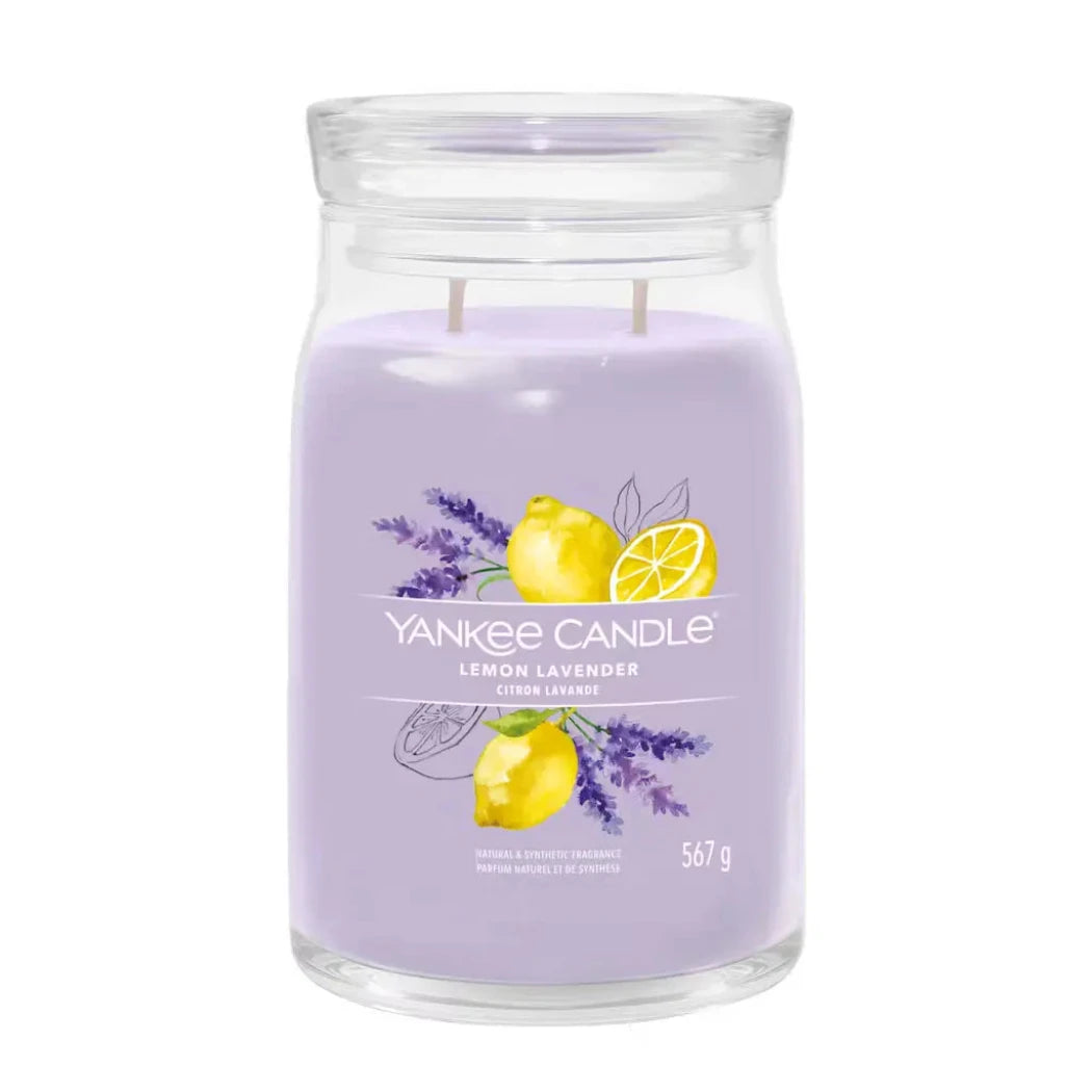 Yankee Candle Large Signature Lemon Lavender 567g