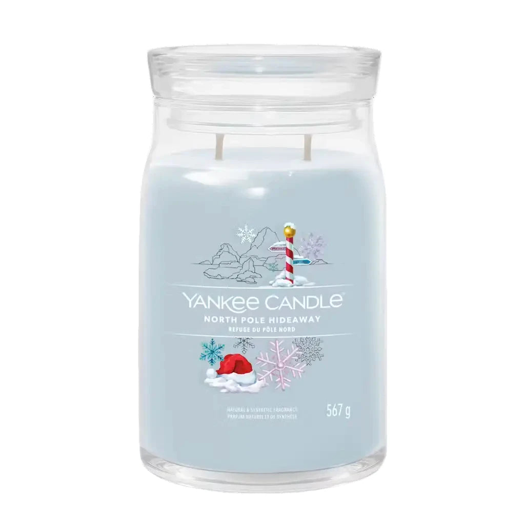 Yankee Candle Large Signature North Pole Hideaway 567g