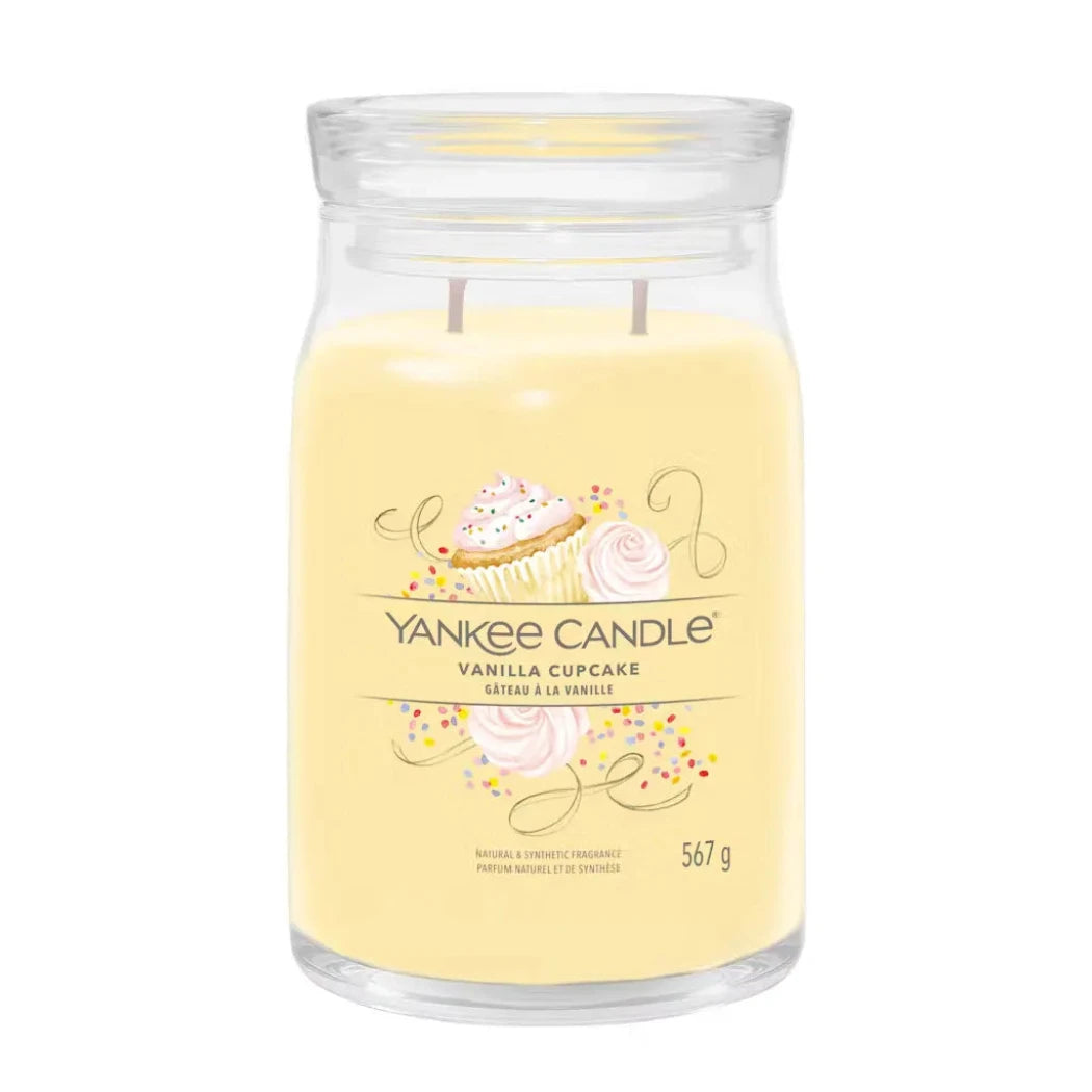 Yankee Candle Large Signature Vanilla Cupcake 567g